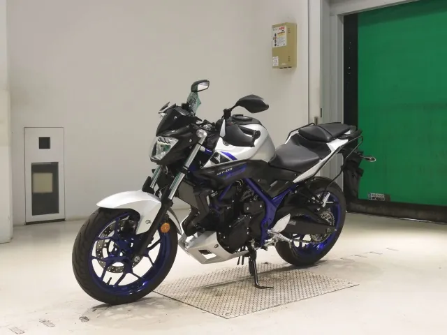 Yamaha MT-03 2015, blue | silver, фото 4