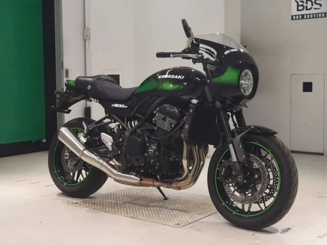 Kawasaki Z900RS 2024, black | green, фото 3
