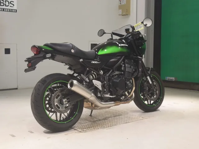 Kawasaki Z900RS 2024, black | green, фото 5