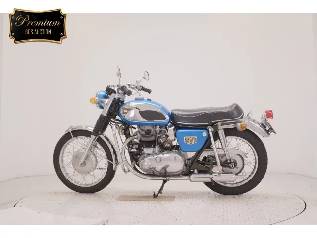 Kawasaki W1 1970, синий, фото 2