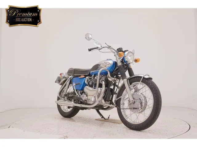 Kawasaki W1 1970, синий, фото 3