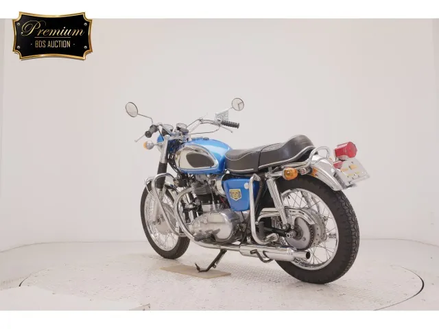 Kawasaki W1 1970, синий, фото 6