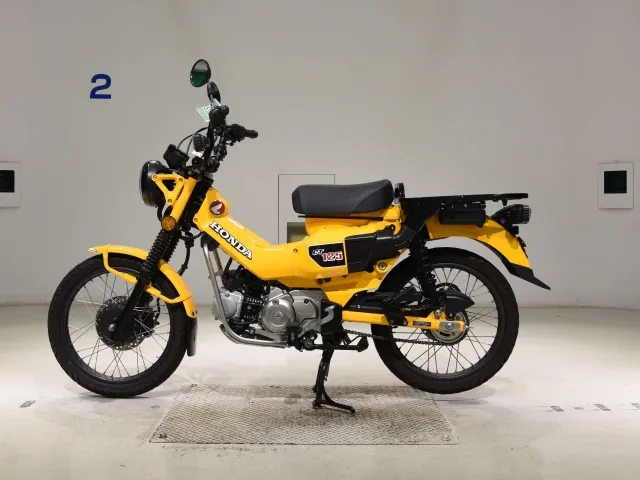 Honda CT125 Hunter Cub, жёлтый, фото 2