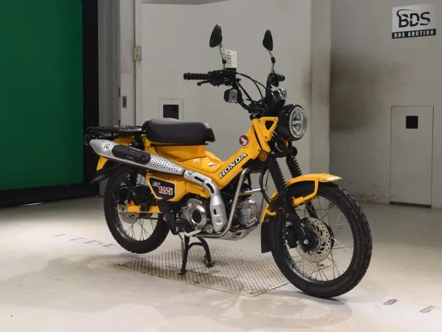 Honda CT125 Hunter Cub, жёлтый, фото 3