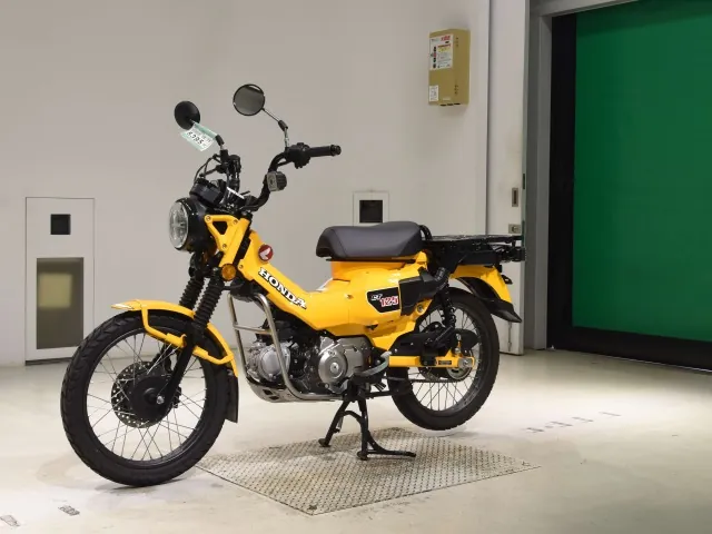 Honda CT125 Hunter Cub, жёлтый, фото 4
