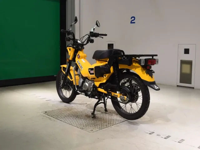 Honda CT125 Hunter Cub, жёлтый, фото 6