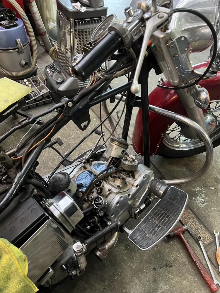 Harley-Davidson FLH 1967, фото 9