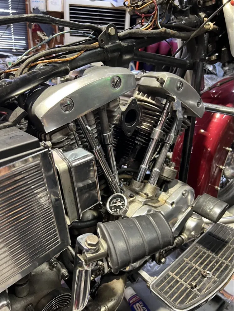 Harley-Davidson FLH 1967, фото 2