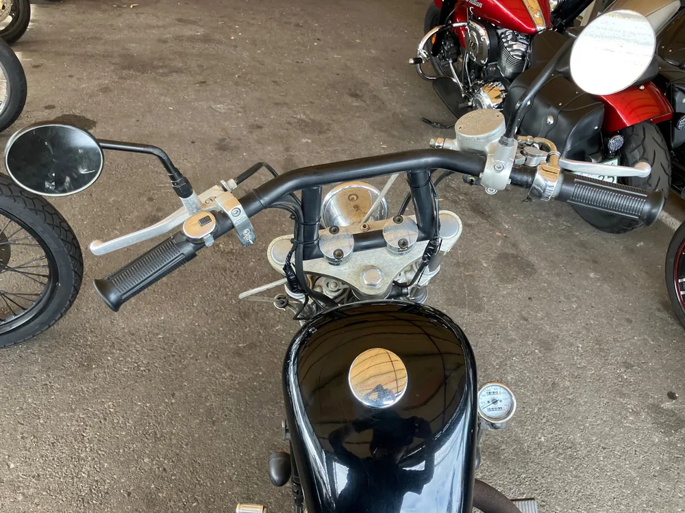 Kawasaki Vulcan 400 Classic 1995, чёрный, фото 2