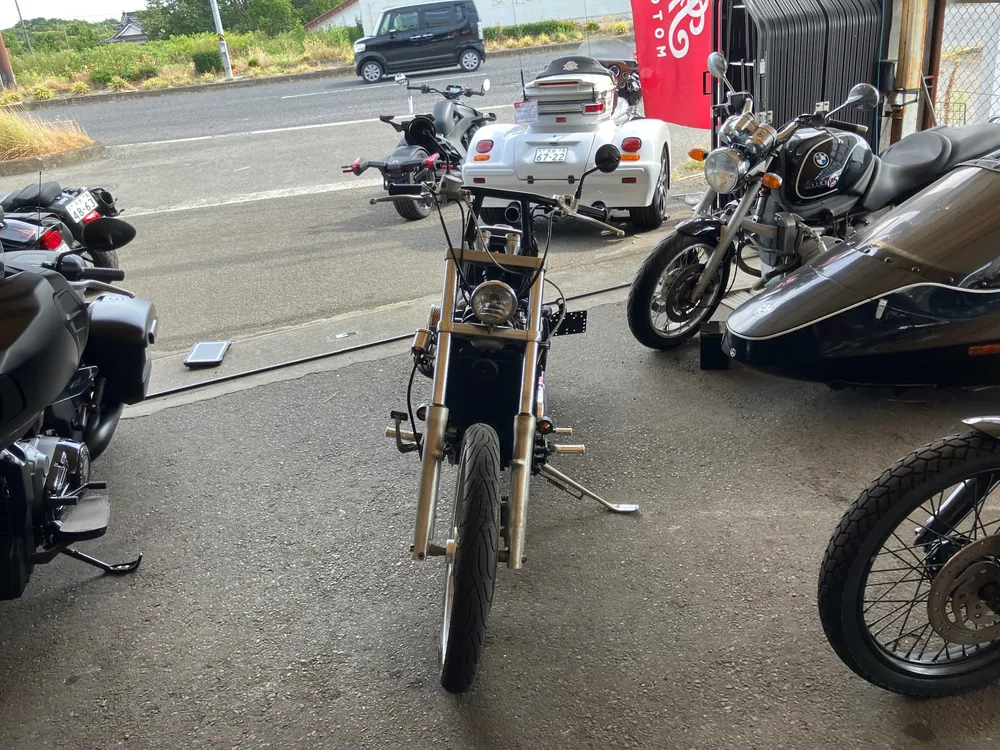 Kawasaki Vulcan 400 Classic 1995, чёрный, фото 4