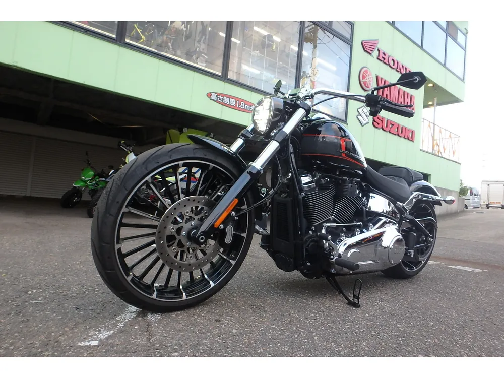 Harley-Davidson FXBR 2023, чёрный, фото 15