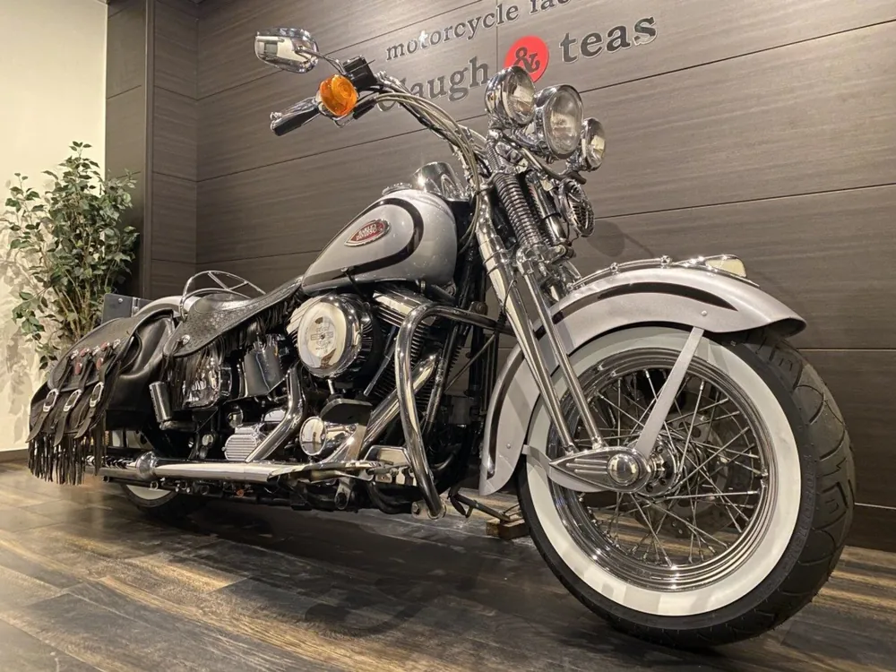 Harley-Davidson FLSTS1450 1999, серебристый, фото 2