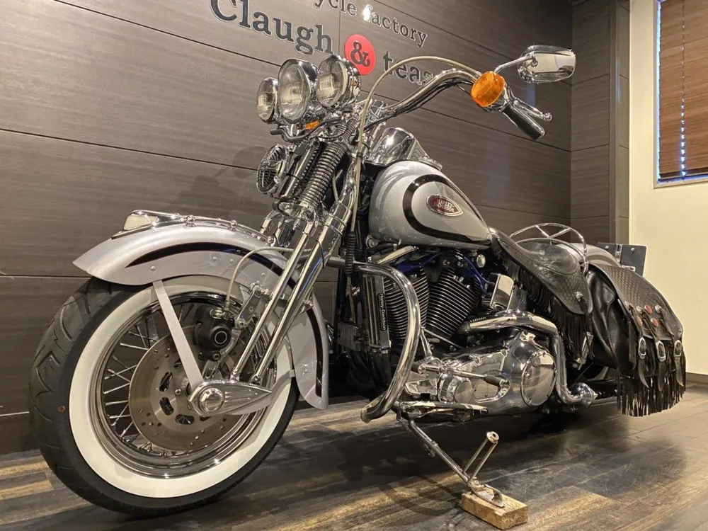 Harley-Davidson FLSTS1450 1999, серебристый, фото 8