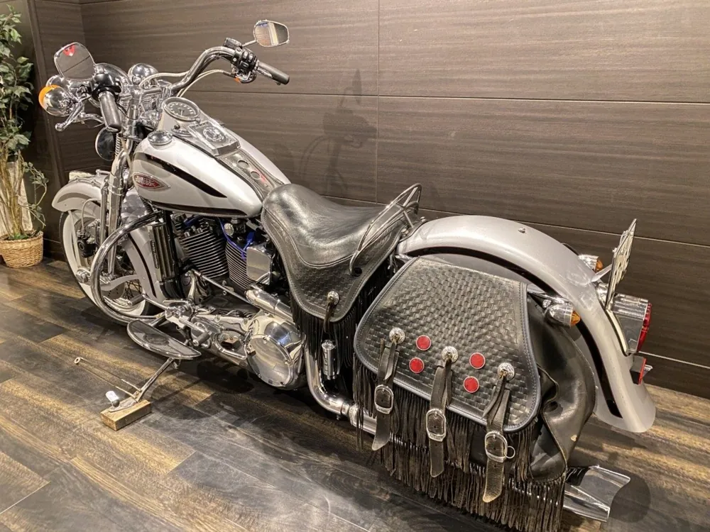 Harley-Davidson FLSTS1450 1999, серебристый, фото 9