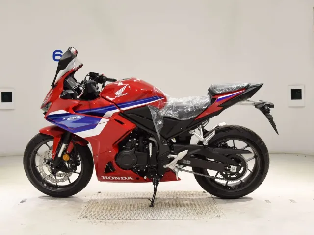 Honda Cbr400R-3 2026, белый, красный, синий, фото 2