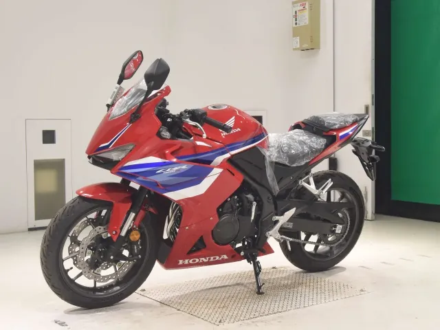 Honda Cbr400R-3 2026, белый, красный, синий, фото 4