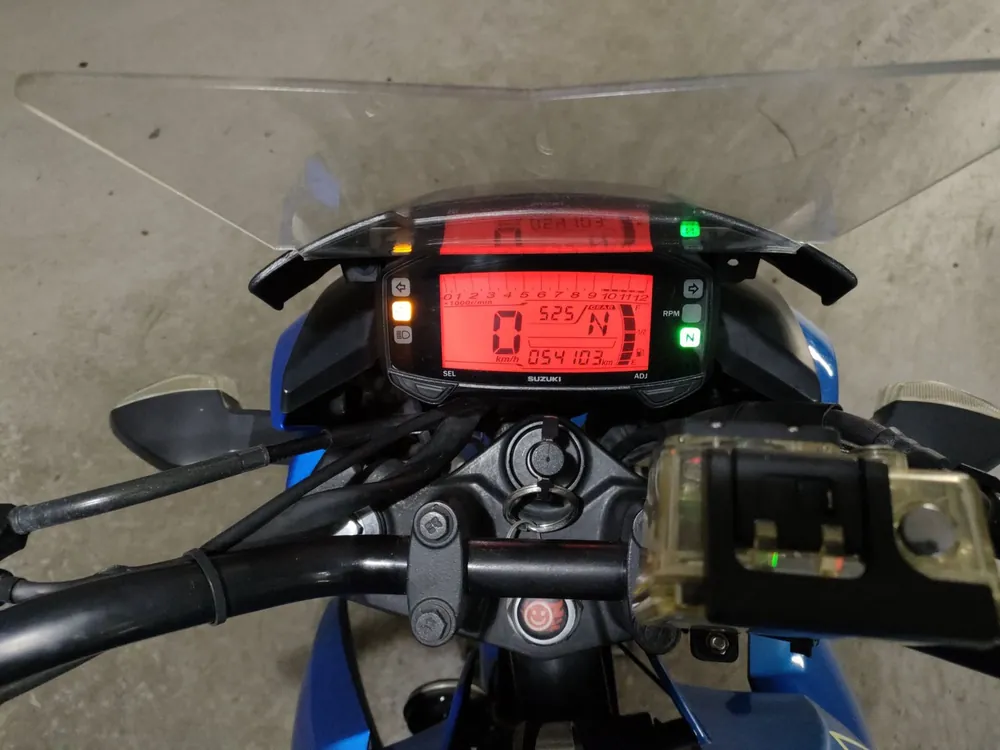 Suzuki Gixxer 150, синий, фото 5