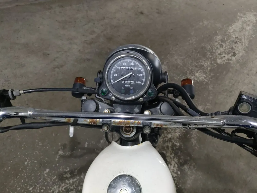 Kawasaki 250TR BJ250F, белый, фото 5