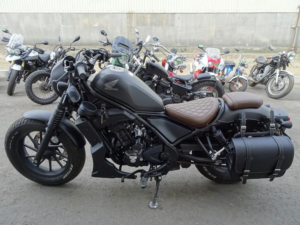 Honda Rebel 250, maddo black, фото 2