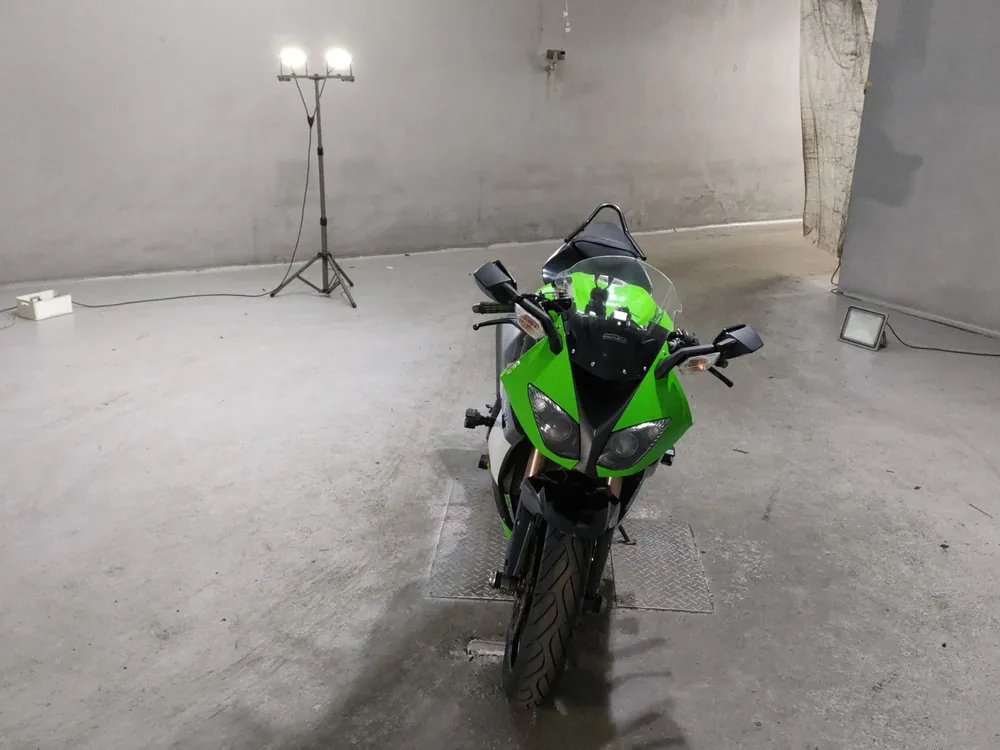 Kawasaki ZX-10R 2013, black / green, фото 3