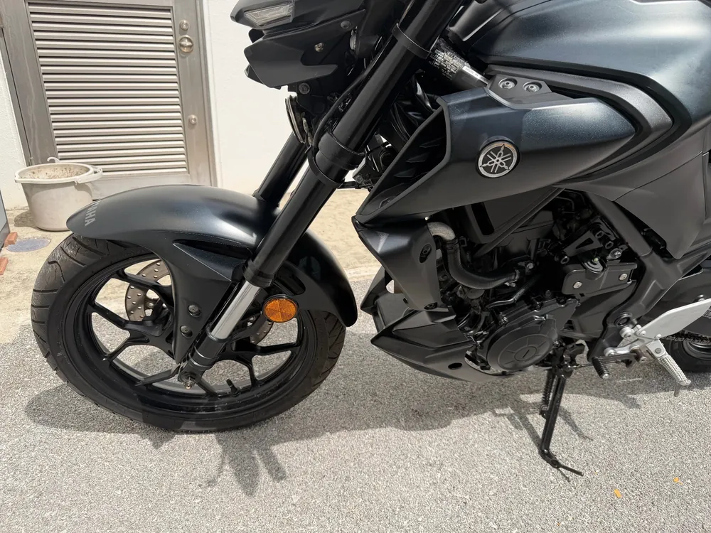Yamaha MT-03 2021, чёрный, фото 4