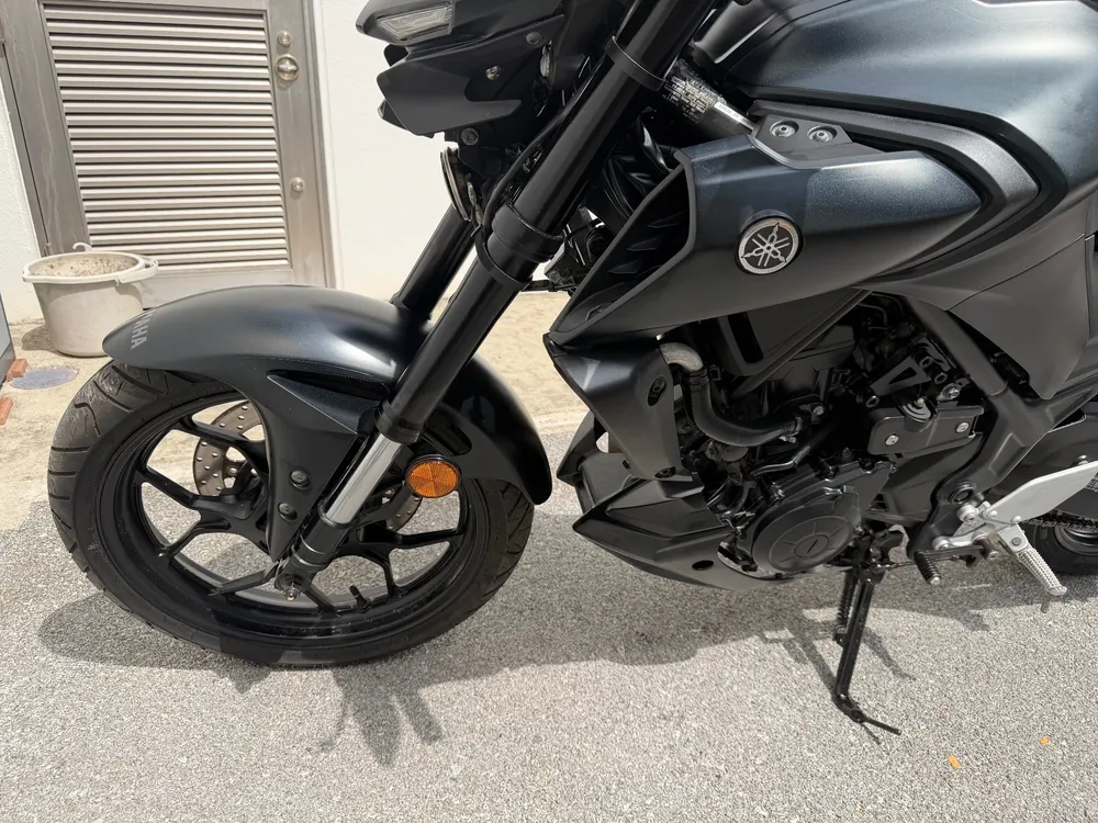 Yamaha MT-03 2021, чёрный, фото 7