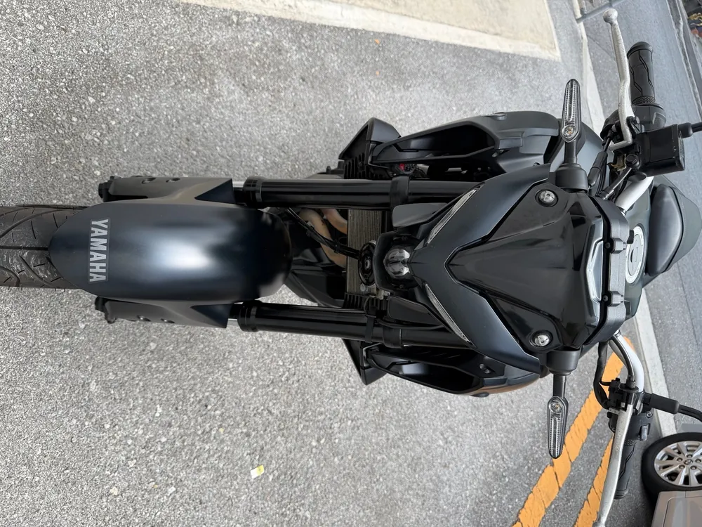 Yamaha MT-03 2021, чёрный, фото 8