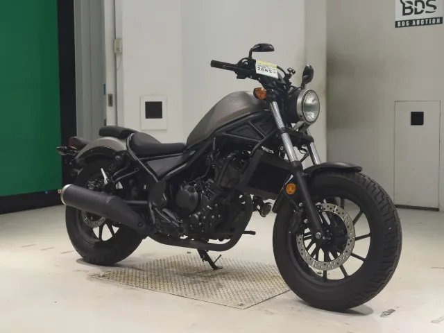 Honda Rebel 250, matt gun, фото 3