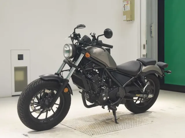 Honda Rebel 250, matt gun, фото 4