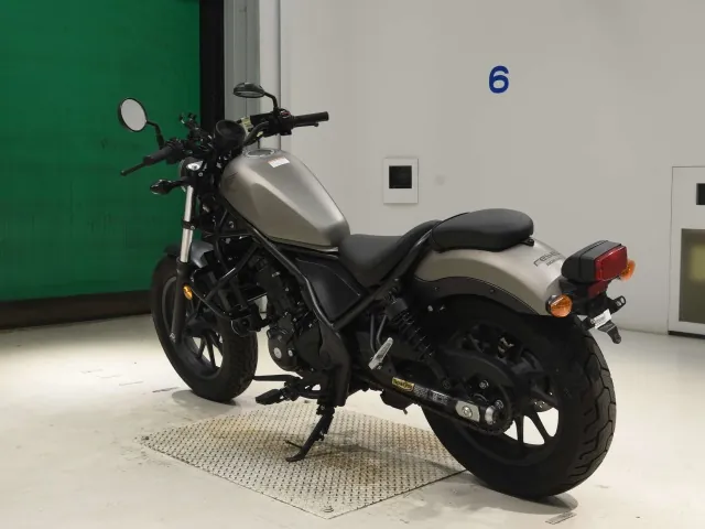 Honda Rebel 250, matt gun, фото 6