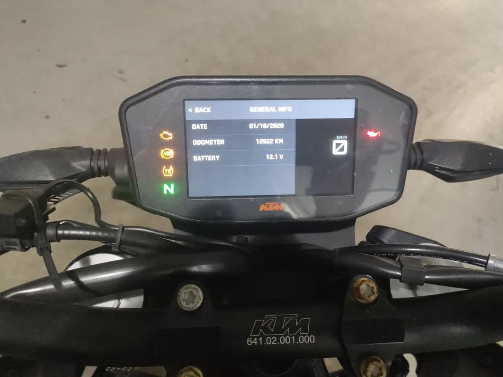KTM 790 Duke 2019, серый, фото 5