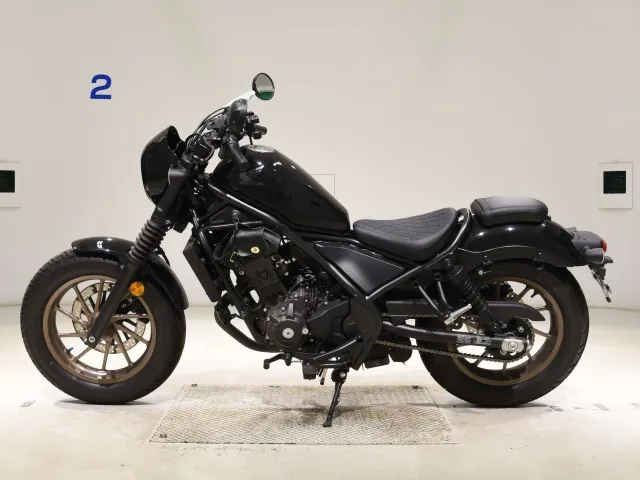 Honda Rebel 250, чёрный, фото 2