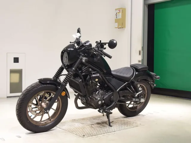 Honda Rebel 250, чёрный, фото 4