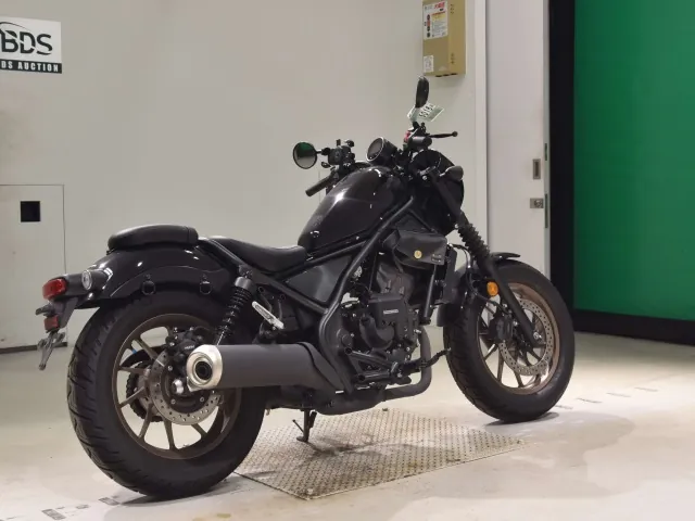 Honda Rebel 250, чёрный, фото 5