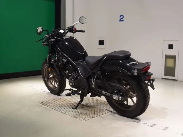 Honda Rebel 250, чёрный, фото 6