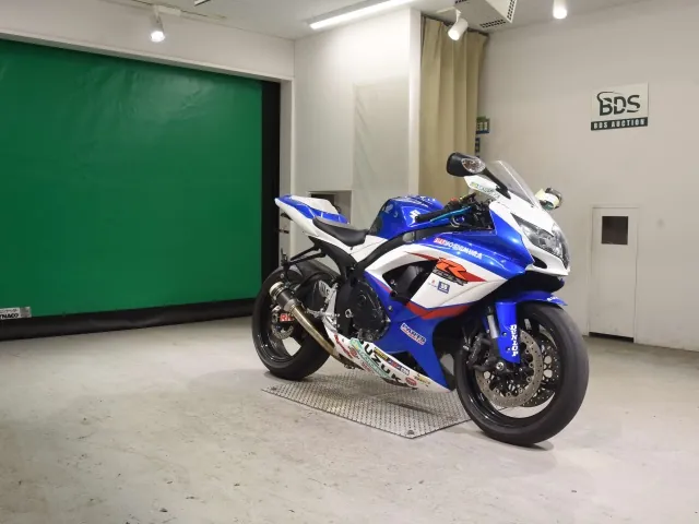 Suzuki GSX-R750 2009, white | blue, фото 3