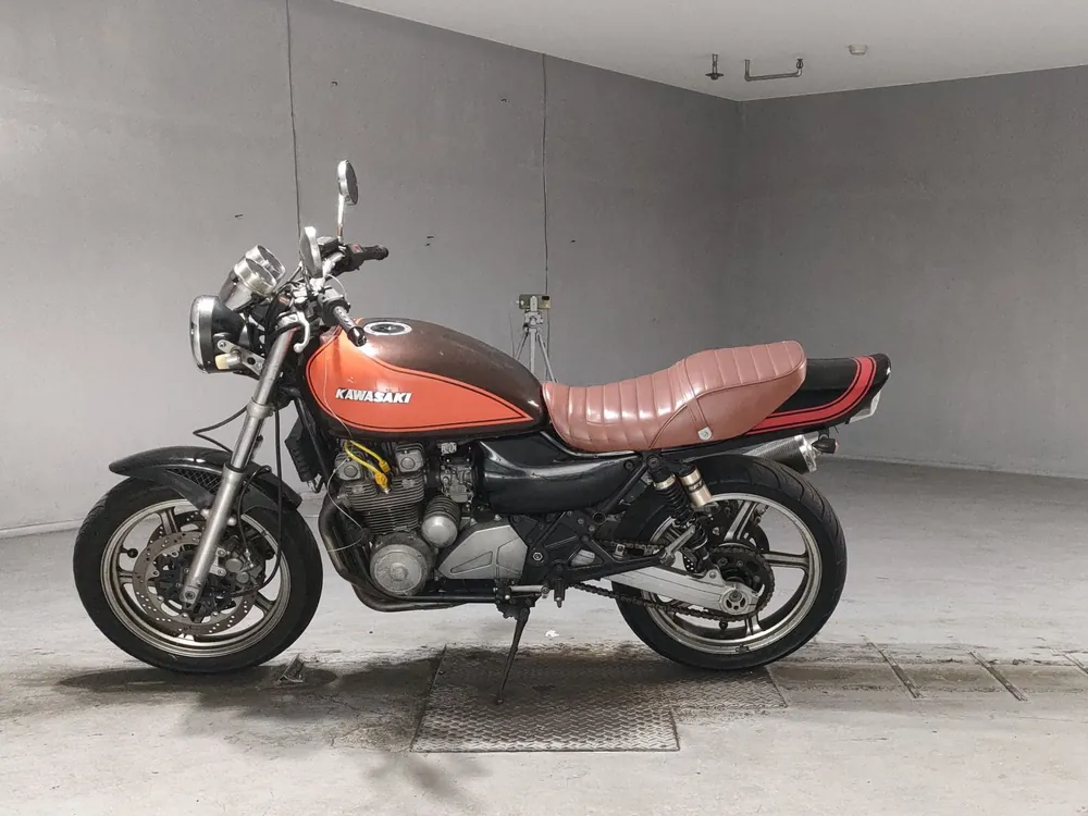Kawasaki Zephyr 400 1994, black/red, фото 2