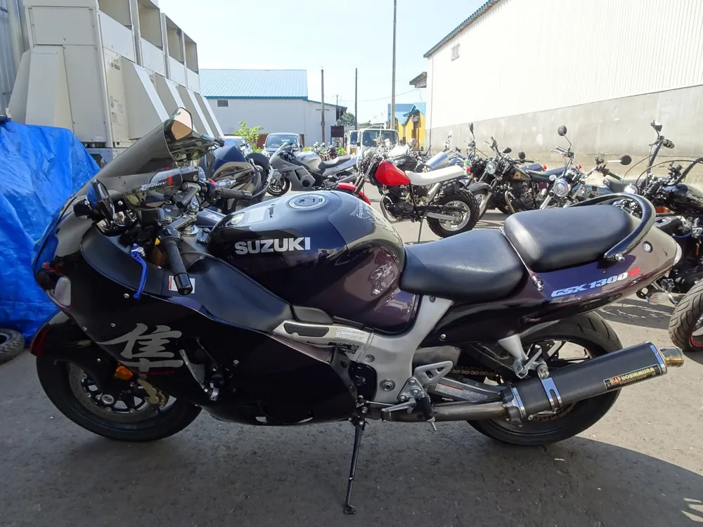 Suzuki GSX1300R 2004, black / purple, фото 2