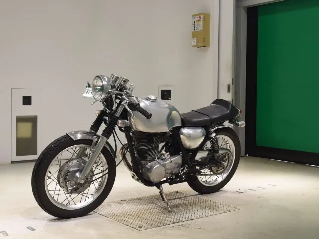 Yamaha SR400 1991, серебристый, фото 4