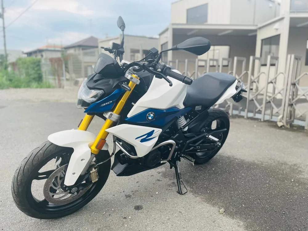BMW G310R 2021, white / blue, фото 5