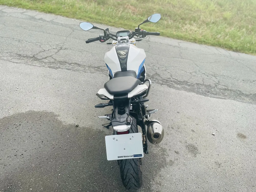 BMW G310R 2021, white / blue, фото 10