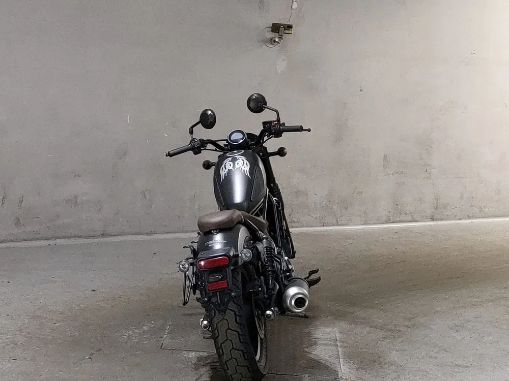 Honda Rebel 250, чёрный, фото 4