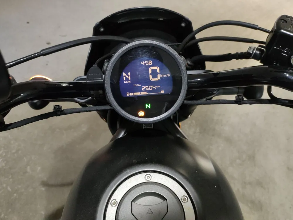 Honda Rebel 250, чёрный, фото 5