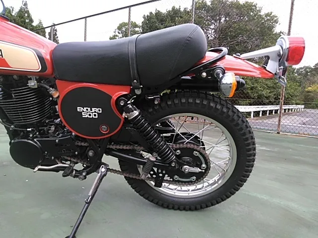 Yamaha XT500 1977, фото 8