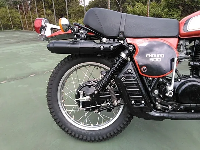 Yamaha XT500 1977, фото 4