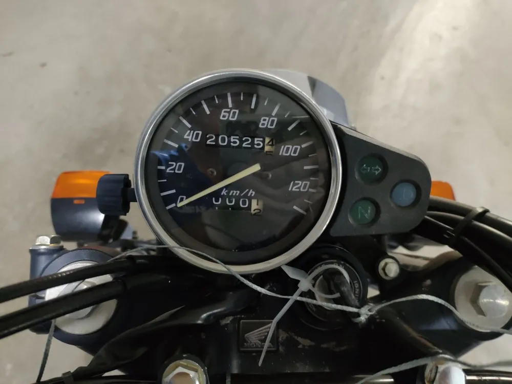Honda CB223S, чёрный, фото 5