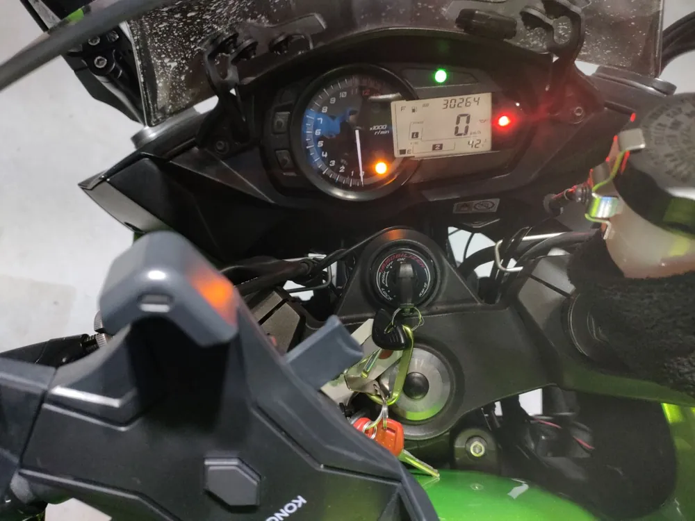 Kawasaki Ninja 1000 2015, зелёный, фото 5