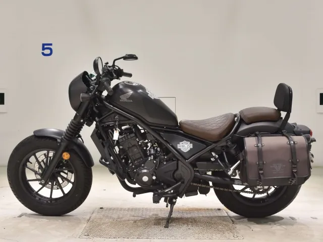 Honda Rebel 250, matt black, фото 2