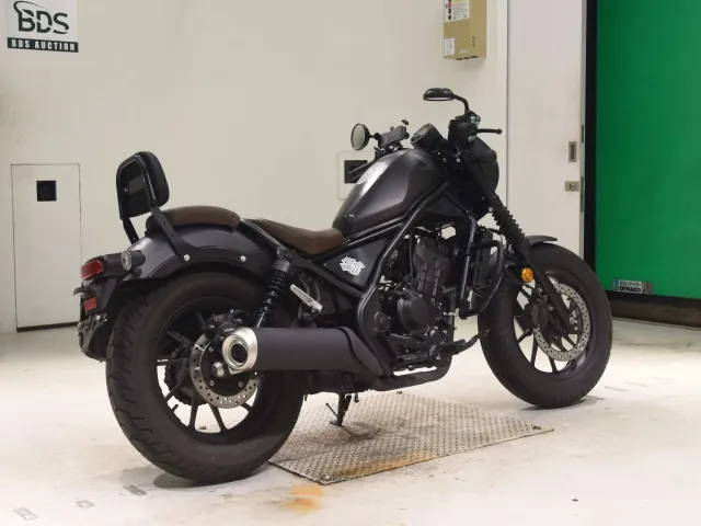 Honda Rebel 250, matt black, фото 5
