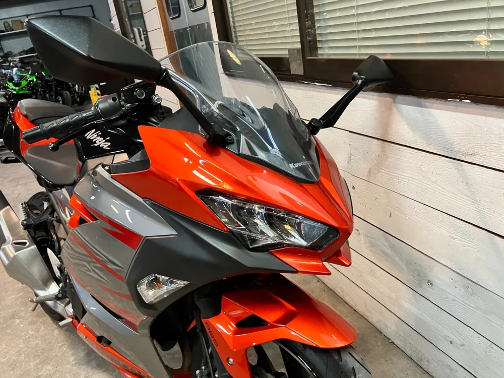 Kawasaki Ninja 400 2018, orange / black, фото 18